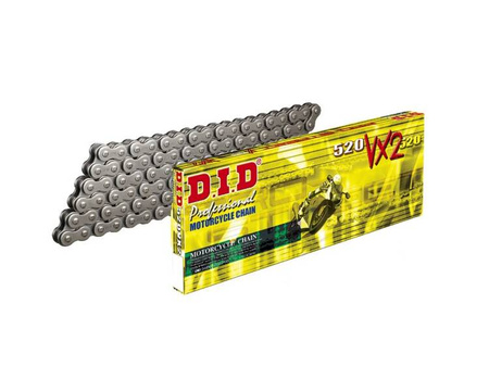 ŁAŃCUCH NAPĘDOWY DID 520VX2/108 OTWARTY Z ZAKUWKĄ X-RING