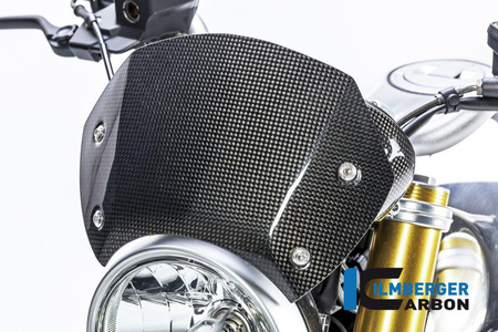 Szyba czołowa carbon do motocykla BMW R nineT (2014-16) - czarna ILMBERGER VEO.007.NINET.K