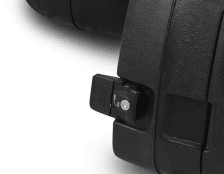 Fixing lock for Junior or Journey side case - black