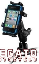 Uchwyt montowany do ramy kierownicy do telefonów komórkowych oraz przenośnych urządzeń elektronicznych