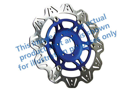 EBC Tarcza hamulcowa motocyklowa VR2089BLU VEE, niebieska