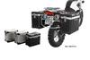 ZEGA Pro aluminium pannier system 31/31 ltr. with stainless steel rack for BMW F650GS / F650GS Dakar / G650GS / G650GS Sertao
