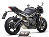SC-Project tłumik końcowy SC1-R tytan Triumph STREET TRIPLE 765 S - R - RS (2020 – 2022)