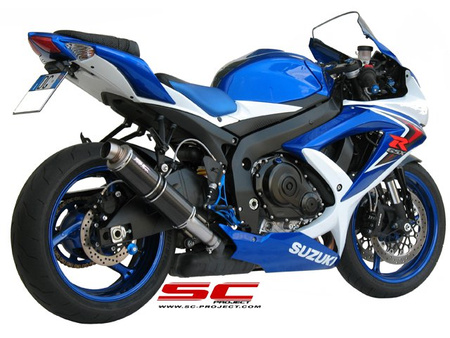 SC Project Tłumik Końcowy GP Titanium Suzuki GSX-R 600/750 2008-2010