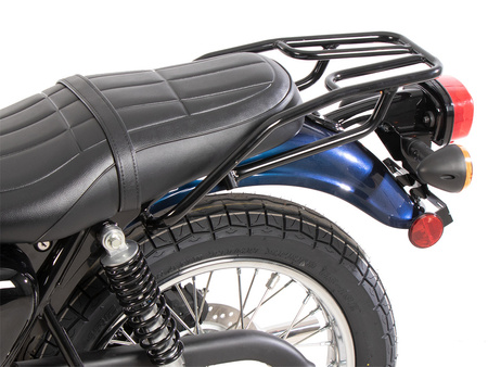 Tube rear rack black shine for Kawasaki W230 / Meguro S1 (2025-)