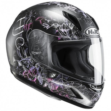 Motocyklowy Kask HJC Junior CL-Y Vela Black/Grey