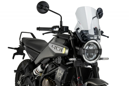 Owiewka PUIG do Husqvarna Svartpilen 125 / 401 24-25 Przezroczysty (W) 22188W