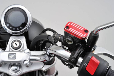 Pokrywa zbiorniczka płynu hamulcowego HONDA-H CNC czerwony