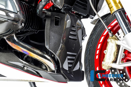 Osłona dolna centralna carbon do motocykla BMW R 1200 R (LC) od 2015 / BMW R 1200 RS (LC) od 2015 - carbon ILMBERGER MSM.015.R12RL.K