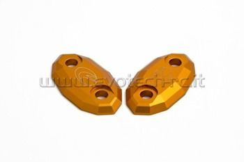 Zaślepki lusterek EVOTECH RC Kawasaki złote