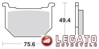 KLOCKI HAMULCOWE SBS 533 HF