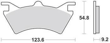 KLOCKI HAMULCOWE SBS 757 SI