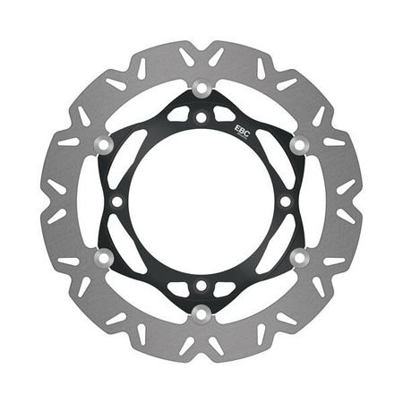 EBC Tarcza hamulcowa motocyklowa SMX6010 Supermoto, 320mm, konturowa, Carbon Look