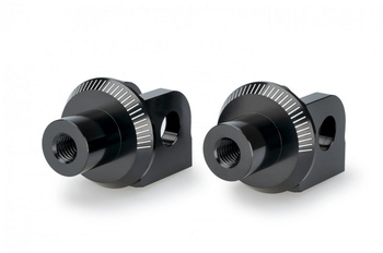 Mocowanie sportowych podnóżków PUIG 21887 CFMOTO (przód) Czarny (N) 21887N