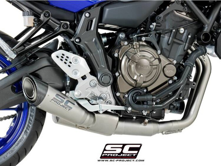 SC-Project układ wydechowy S1 Yamaha MT-07 (2017 – 2020)