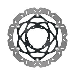 EBC Tarcza hamulcowa motocyklowa SMX6389 Supermoto, 320mm, konturowa, Carbon Look