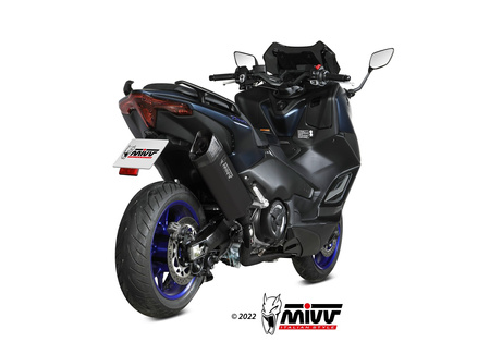 Mivv Układ wydechowy SR-1 BLACK stal nierdzewna YAMAHA T-MAX 560 2022-2024