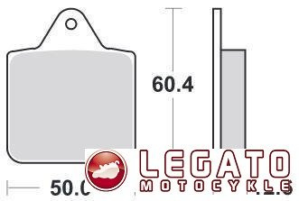 KLOCKI HAMULCOWE SBS 756 SI