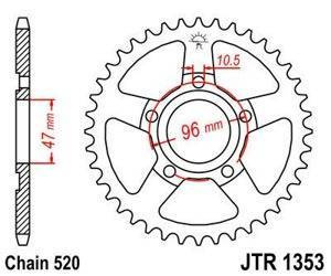 ZĘBATKA NAPĘDOWA JT TYŁ