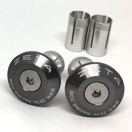 ZETA Końcówka Kierownicy Zaślepka Tytan 35mm