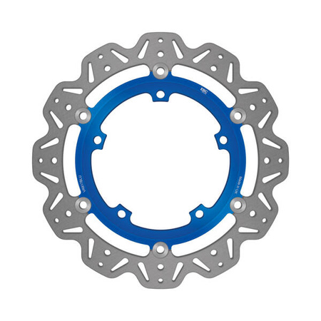 EBC Tarcza hamulcowa motocyklowa VR817BLU VEE, niebieska