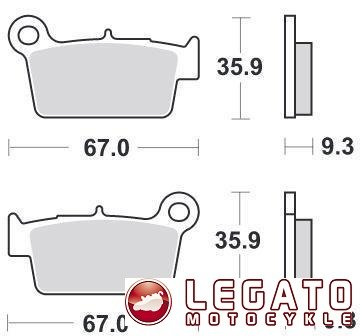 KLOCKI HAMULCOWE SBS 790 LS