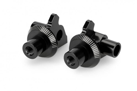 Mocowanie sportowych podnóżków PUIG 21246 (przód) APRILIA TUAREG 660 2022-2025 Czarny (N) 21246N