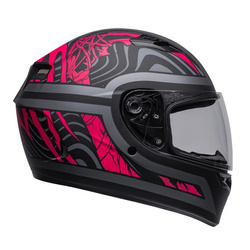 KASK BELL QUALIFIER REBEL MATTE BLACK/PINK