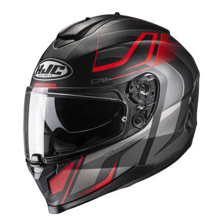 Kask Motocyklowy HJC C70 Lantic Black/Red