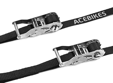 Acebikes pasy transportowe do przewozu motocykla