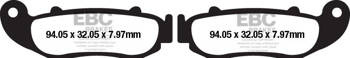 EBC Klocki hamulcowe FA664R (kpl. na 1 tarcze)