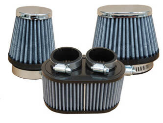 EBC S AND B CUSTOM CHROME AIR FILTER