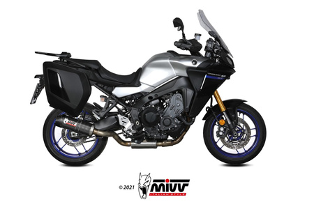 Mivv Układ wydechowy OVAL CARBON with carbon cap YAMAHA TRACER 9 / GT / GT+ 2021-2024