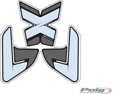 TANKPAD PUIG EXTREME BMW F800R 09-20 TRZYCZĘŚCIOWY