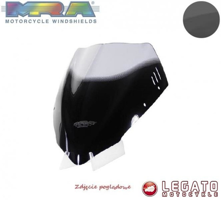 MRA Szyba motocyklowa HONDA MSX 125, JC 61, 2013-2015, forma NR, czarna