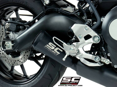 SC-Project układ wydechowy Conic 70s Matt Black Yamaha XSR 900 (2016 – 2020)