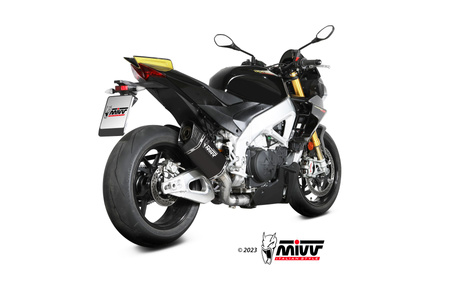 Mivv Tłumik końcowy SR-1 BLACK TITANIUM APRILIA TUONO V4 1100 2021-2024