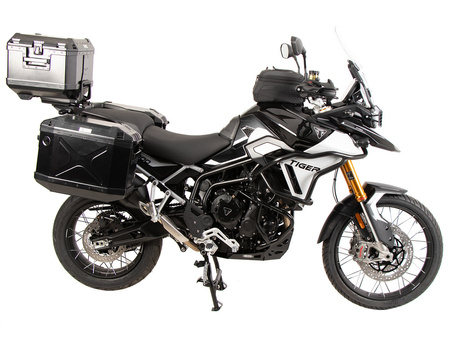 Easyrack topcasecarrier black for combination with original rear rack for Triumph Tiger 900 Rally Pro (2024-)