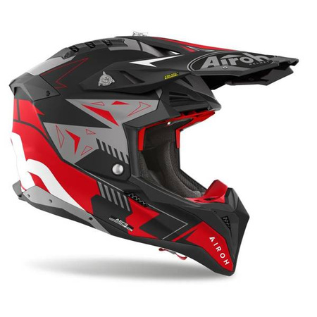 KASK AIROH AVIATOR 3 SPIN RED MATT