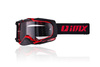 GOGLE IMX DUST GRAPHIC RED/BLACK MATT - SZYBA DARK SMOKE + CLEAR (2 SZYBY W ZESTAWIE)