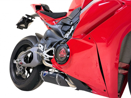 TERMIGNONI Tłumiki Końcowe Black Titanium Ducati Panigale V4 (s) 2025-2026