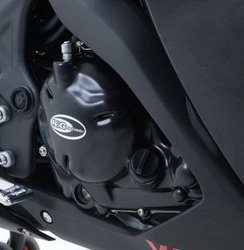 OSŁONA SILNIKA RG RACING YAMAHA YZF-R25 14-/YZF-R3 15-/MT-25/MT-03, PRAWA STRONA BLACK