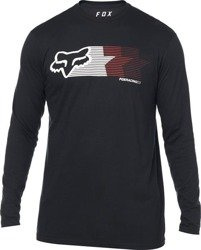 KOSZULKA FOX Z DŁUGIM RĘKAWEM STARFADE BLACK S
