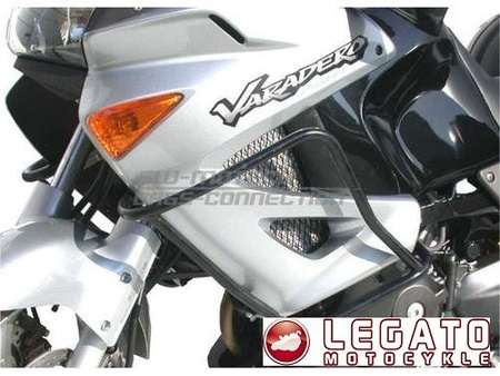 CRASHBARY CZARNE HONDA XL 1000 V  SW-MOTECH (03-) BEZ ABS!