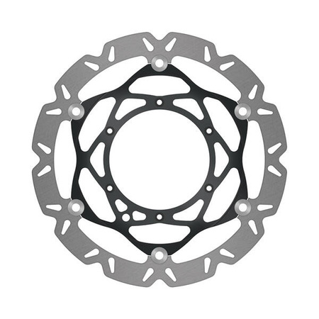 EBC Tarcza hamulcowa motocyklowa SMX6032E Supermoto, 320mm, konturowa, Carbon Look