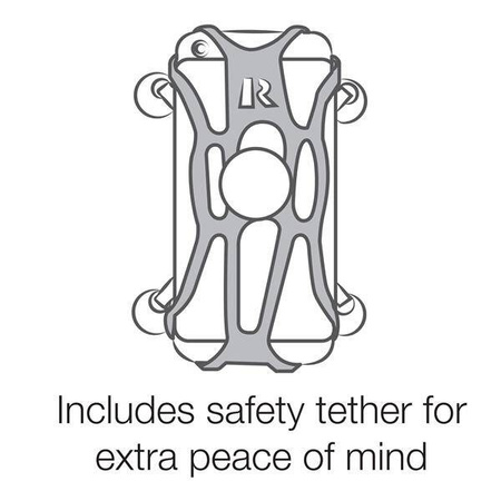 Uchwyt na telefon RAM® X-Grip® z podstawą przyssawki Twist-Lock™