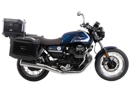 Side carrier permanent mounted chrome for Moto Guzzi V7 Special (2025-)