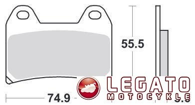 KLOCKI HAMULCOWE SBS 706 DC