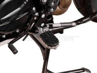 PODNÓŻKI STALOWE ZESTAW SREBRNE SW-MOTECH