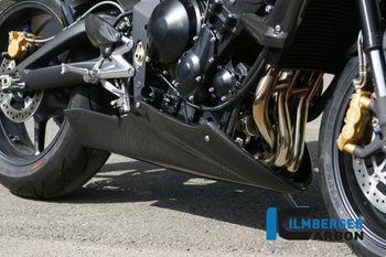 Osłona silnika typu bellypan - carbon Triumph Street Triple 675 ILMBERGER VEU.012.TRSTR.K.